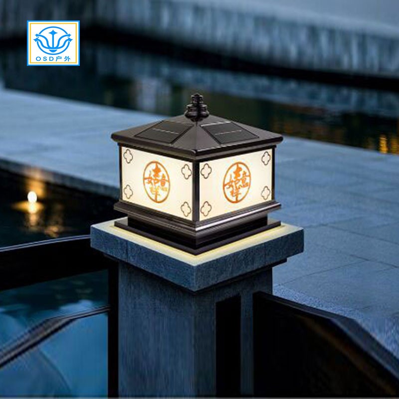 市电/太阳能围墙-柱头灯