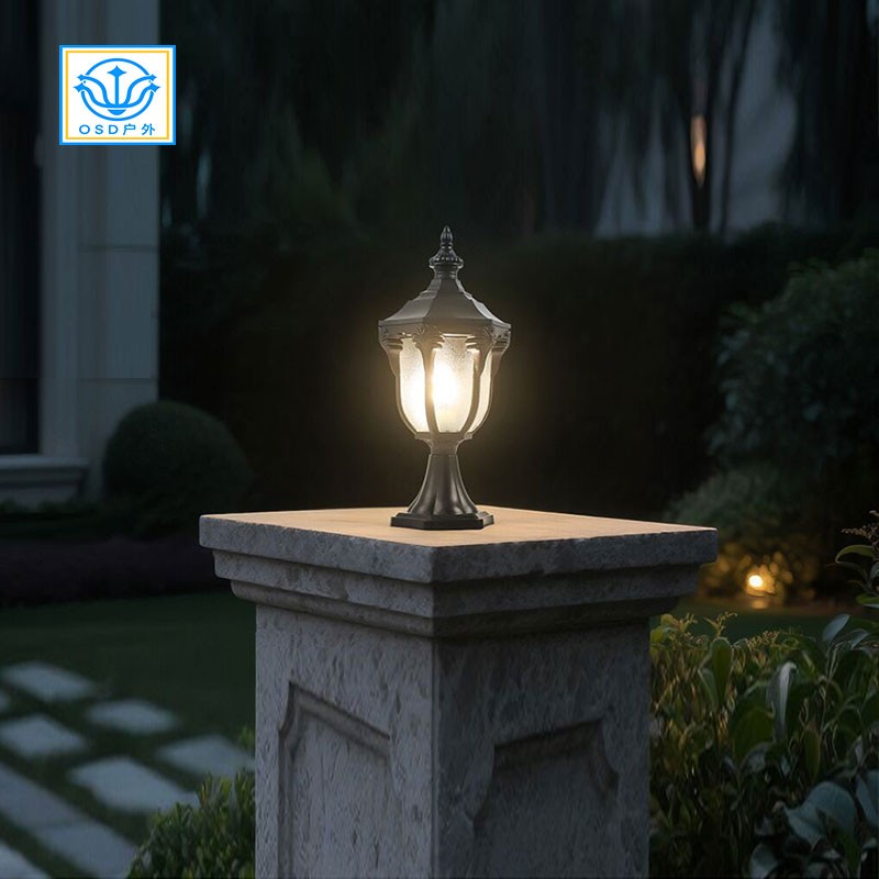 市电/太阳能围墙-柱头灯