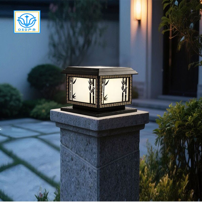 市电/太阳能围墙-柱头灯