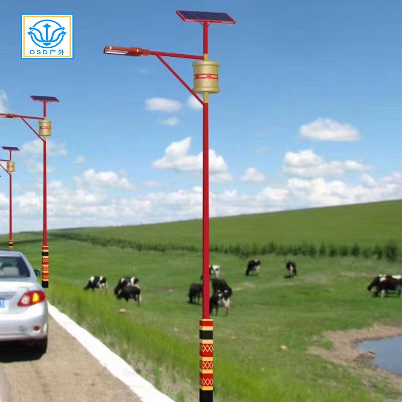 民族风路灯-太阳能