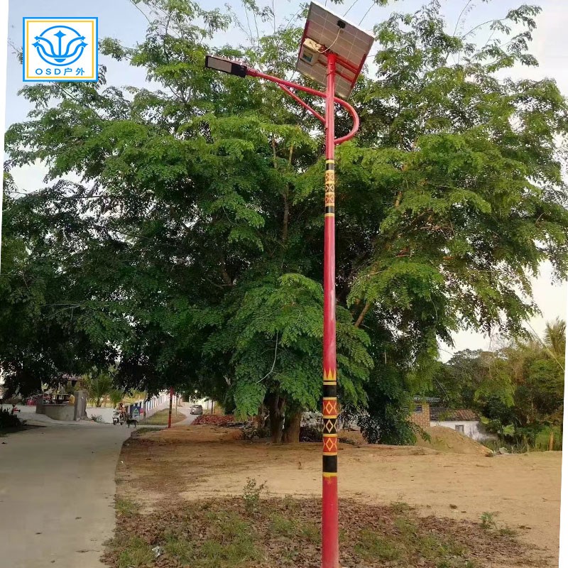 民族风路灯-太阳能