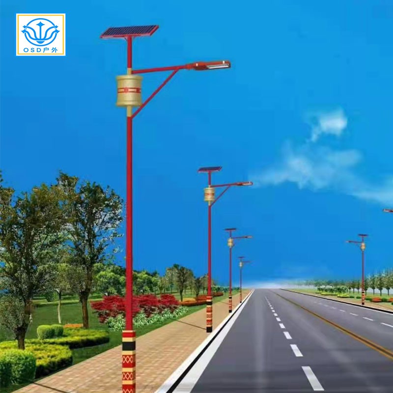民族风路灯-太阳能