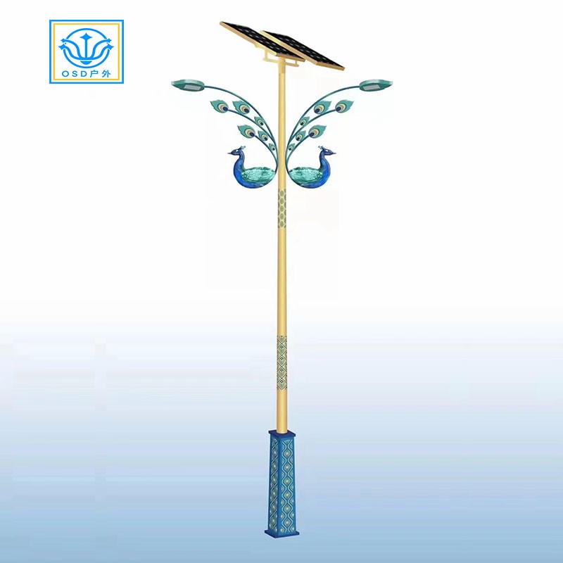 民族风路灯-太阳能